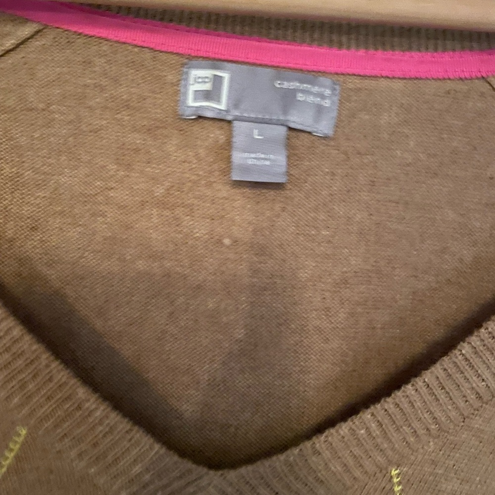 Argyle sweater